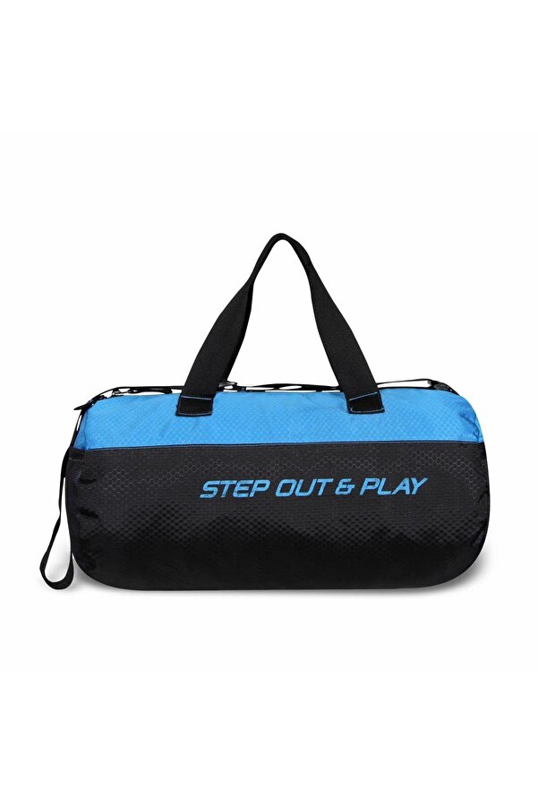 Nivia Beast-3 Gym Bag|blue/black| Polyester Shoulder Bag With