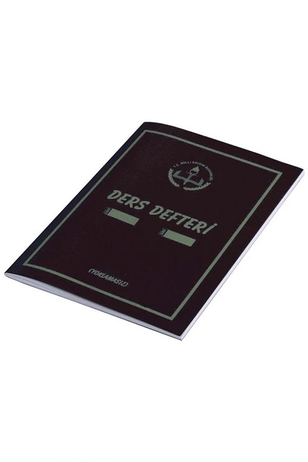 Gülpaş-12 Lesson Notebook - Non-Polling, 6-7-8 H-1-2-3 Class Plastic Cover 1