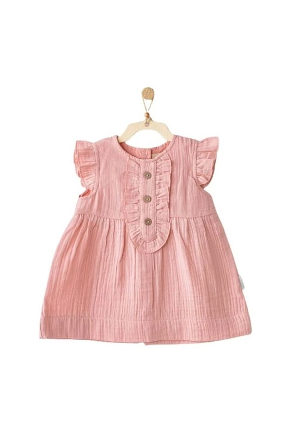 BabyBird-Baby Dress Love Holidays - Pink 1