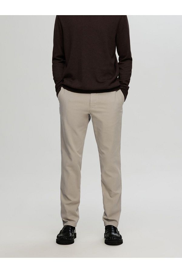 Selected Homme-Chino 175 Texturierte Slim Fit 1