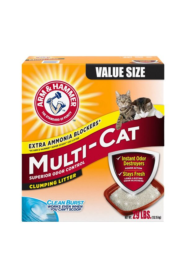 Arm&Hammer-Multi Cat Clumping Cat Litter 29 Lbs. 1