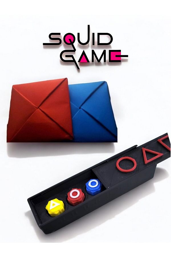 Home-Squid Game Game Set - Five Stones - Ddakji Game - Envelope Game - 1