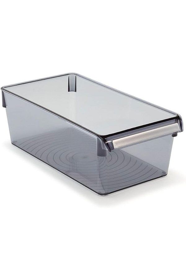 STOREMAX-Organizer Shelf - Transparent Black, 290X150X100 mm 1