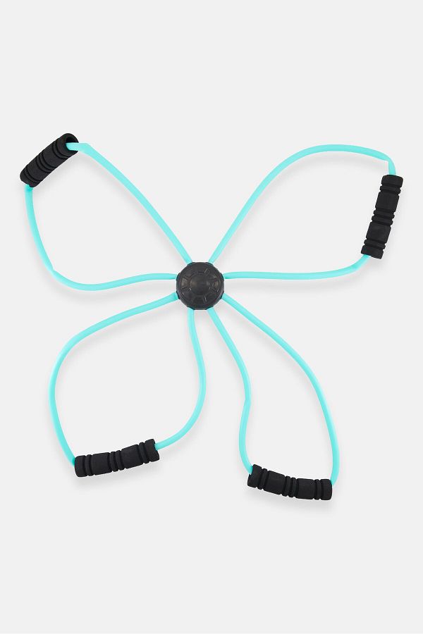 Formfit-Women Figure 4 Ways Resistance Tube, Turquoise 1