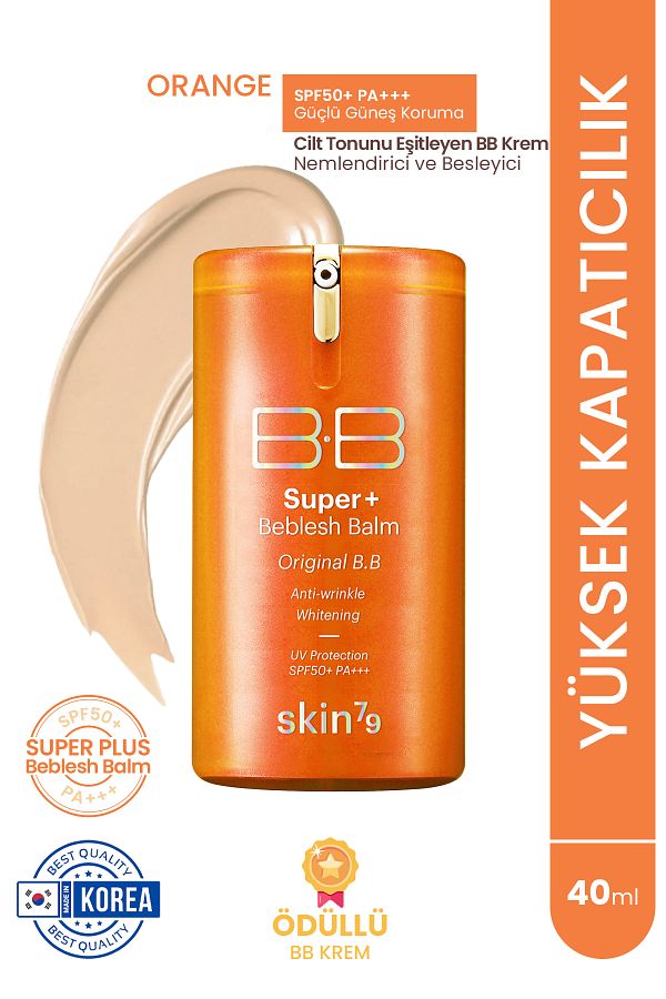 Skin79-Super Plus Bb Cream Spf50 - Intensive Coverage, Revitalizing, Moisturizing Pa Orange 1