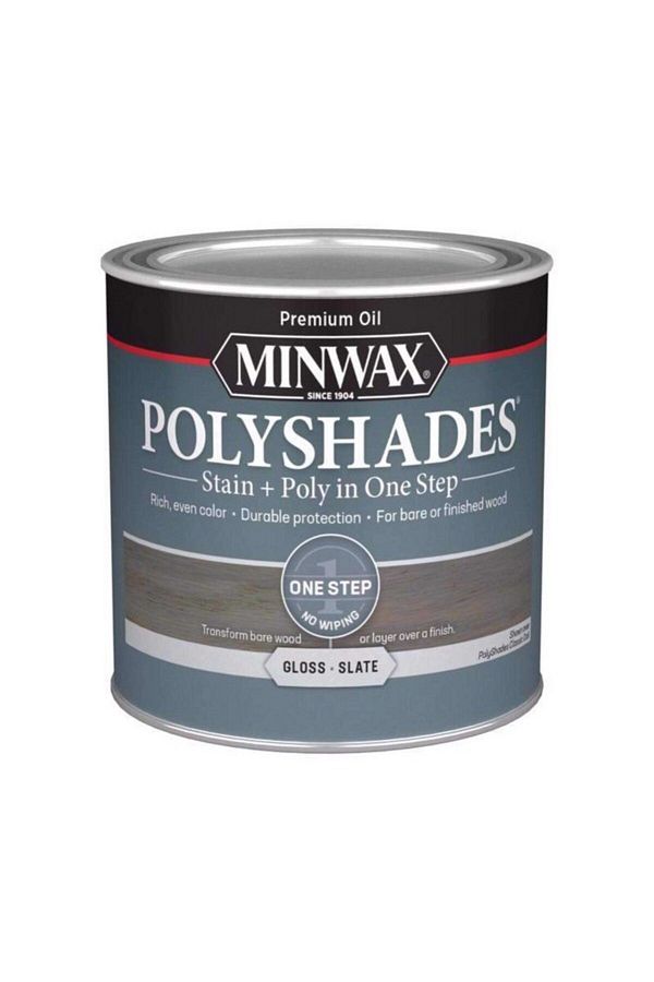 Minwax-Polyshades One Step Stain and Polyurethane Finish 0.5pt 1