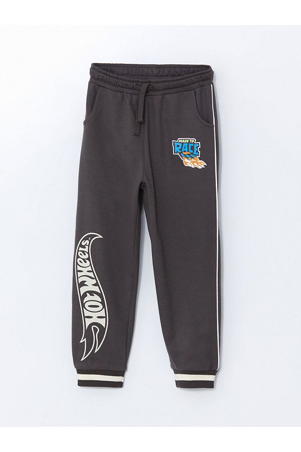 LC Waikiki-Lcw Elastic Waist Printed Jogger Boy's Tracksuit Bottom 1