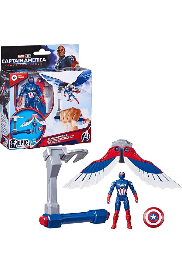 Hasbro-Marvel Captain America Brave New World - Captain America Flight Control 1