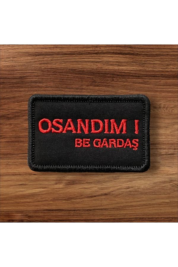 Ex Patch-Patchul Am Been Be Gardaş Arma 8 X 5 Cm 1