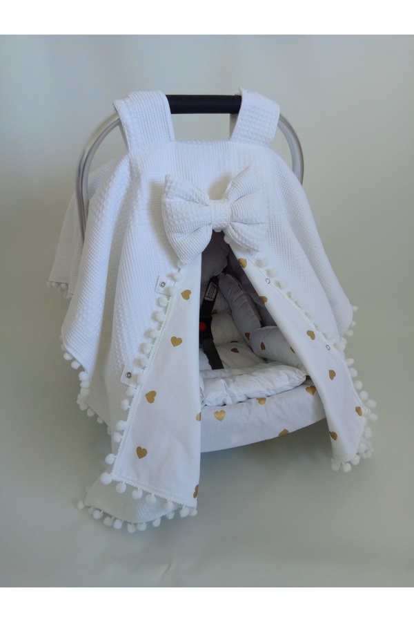 Wenaris Çift Taraflı Puset Örtüsü puset minderi puset çarşafı