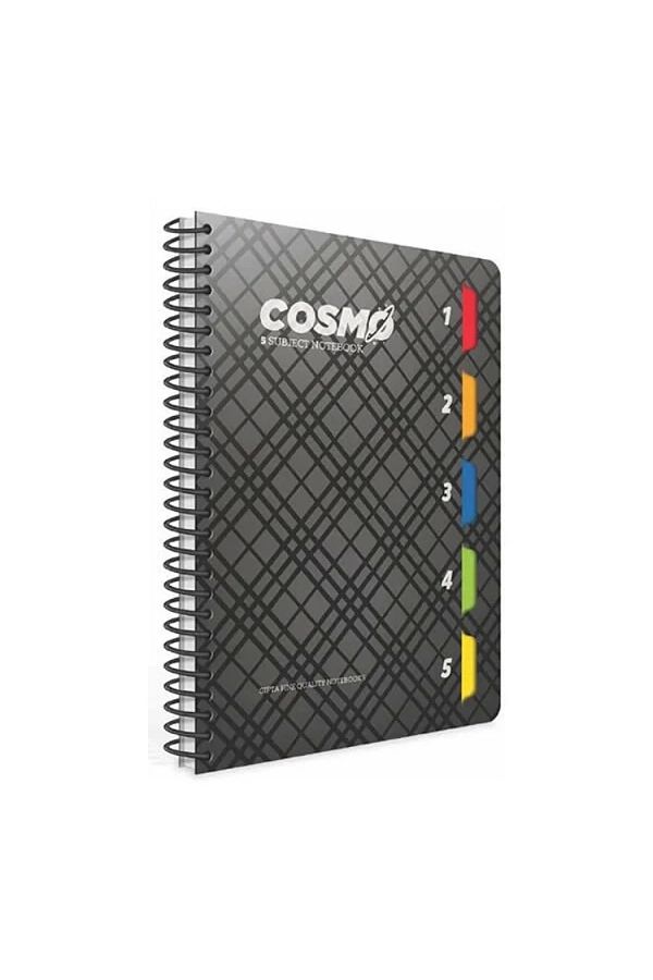 Gıpta-Cosmo 17X24 Line Notebook with Spiral and 5 Separators - 150 Yp. Pp Cover 1