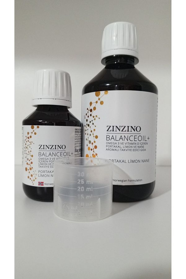 Zinzino-Balance Oil Prime Set - 300 ml and 100 ml Scale Container (1 Pcs) 1