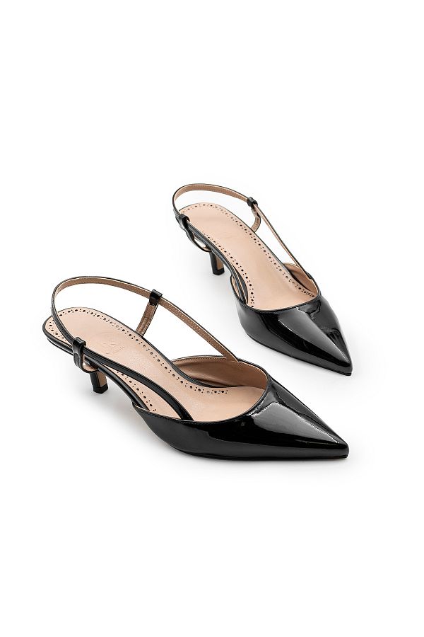 ANTEPSEPETİ-Black Patent Leather Shoes 1