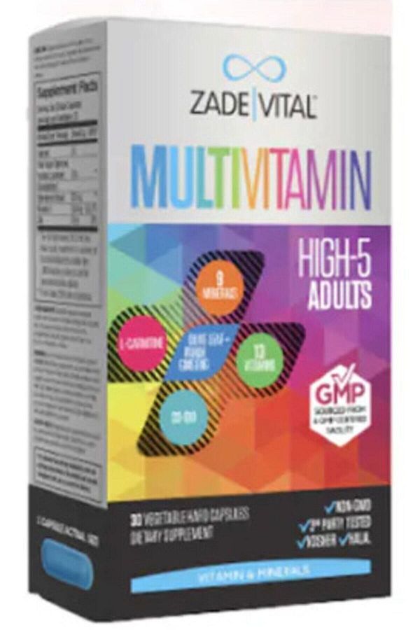 Zade Vital-متعدد الفيتامينات 30 كبسولة 1