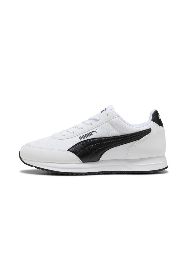 Puma-R78 Lightwind PUMA Weiße und schwarze PUMA-Schuhe 1