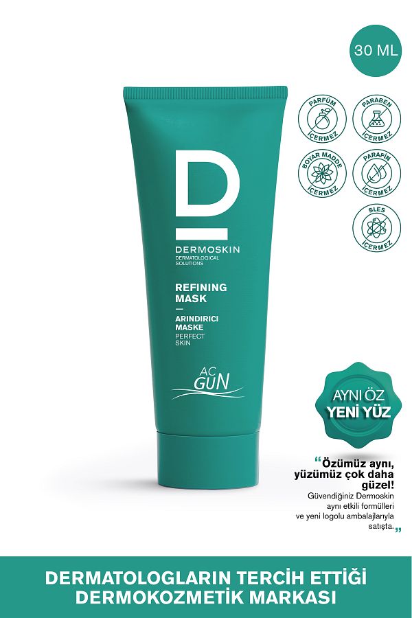 Dermoskin-Acgun Purifying Scrub Mask |   Acne and Anti-Acne Moisturizing Facial Care Mask |   30ml 1