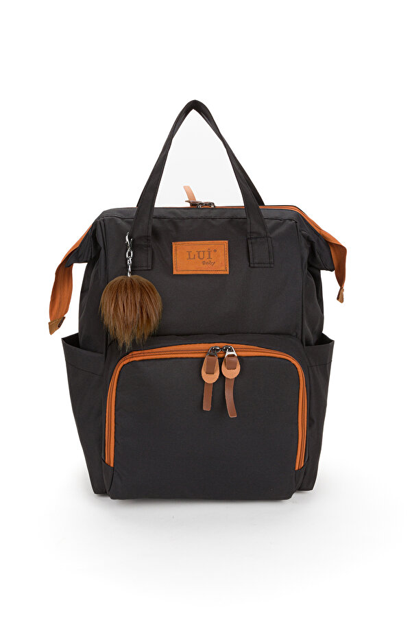 Lui Baby Anne Bebek Bakım Sırt Çantası Termal Biberon Bölmeli Askı Aparatı Ve Anahtarlık Hediye