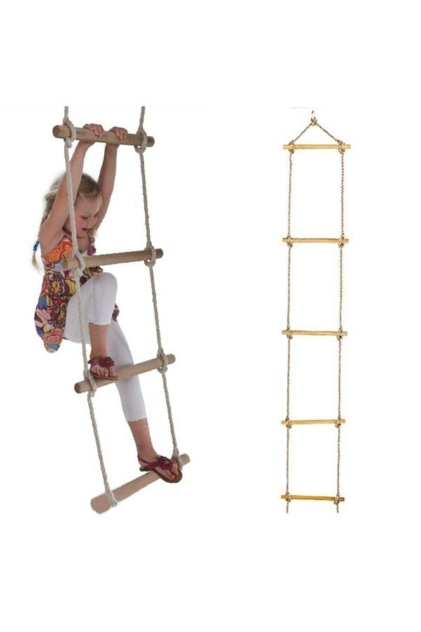 mammoly-Children's Climbing Ladder, Wooden Children's Sports Ladder (board) 1