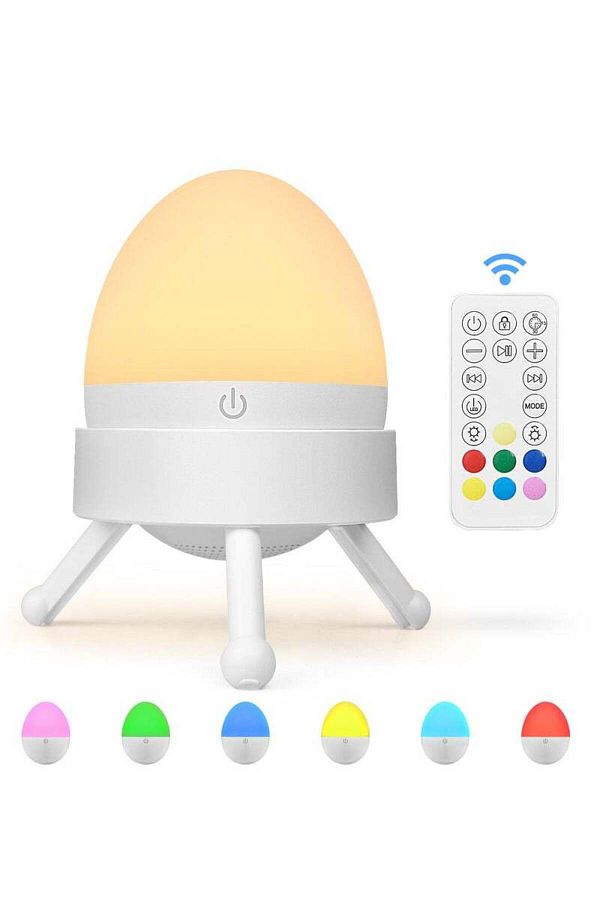 Arabest-Baby Sound Machine, Sound Machine with 7 Color Light,White Noise Machine with Remote Control 1