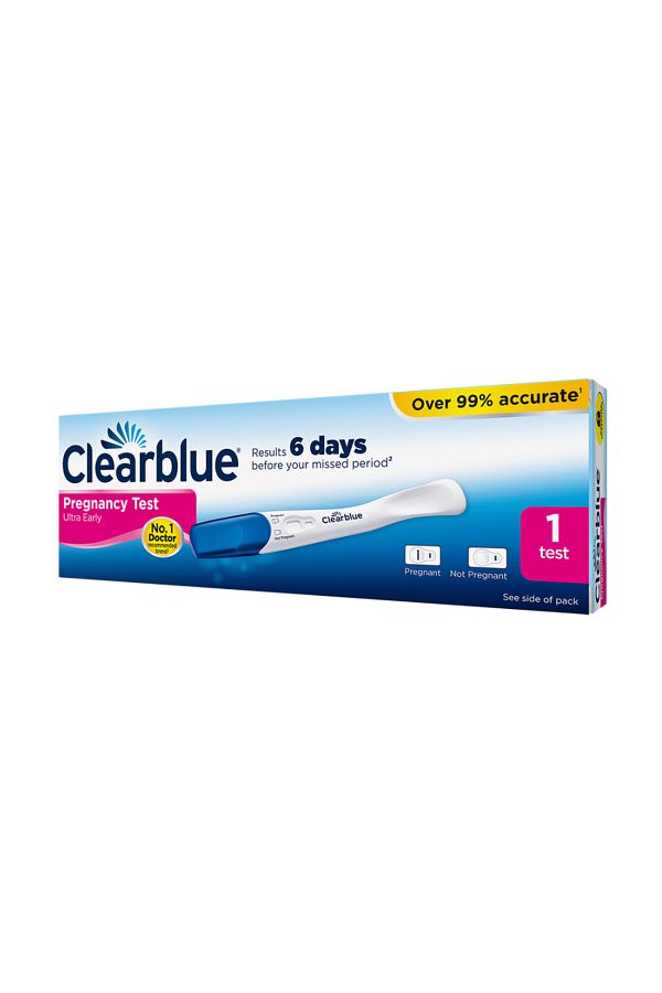 clear blue-6 Days Early Pregnancy Test 1S 1