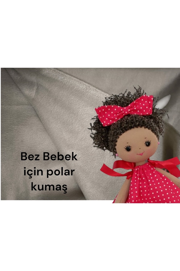 Hemdeucuz Bez Bebek için Polar Kumaş