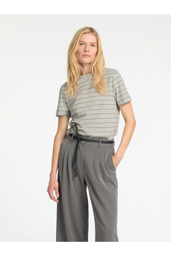 Selected Femme-T-Shirt Gestreiftes Baumwoll 1