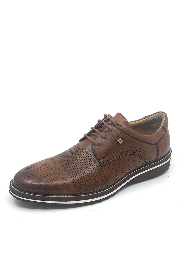 Fosco-Men's Casual Shoes - Model 2106 45 Tan 1