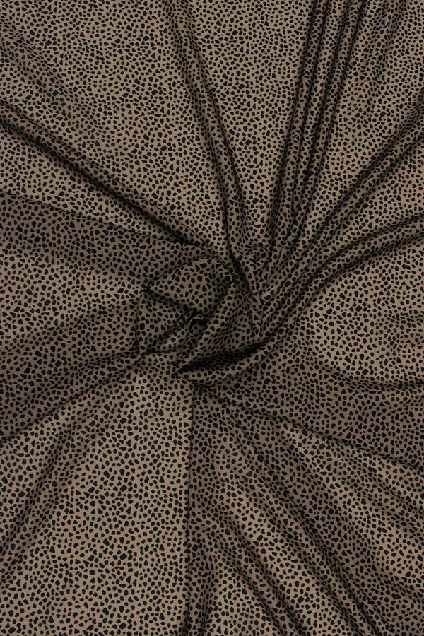 SARDO KUMAŞ-Polka Dot Pattern Digital Printed Charmy Fabric Width 1.50 cm 1
