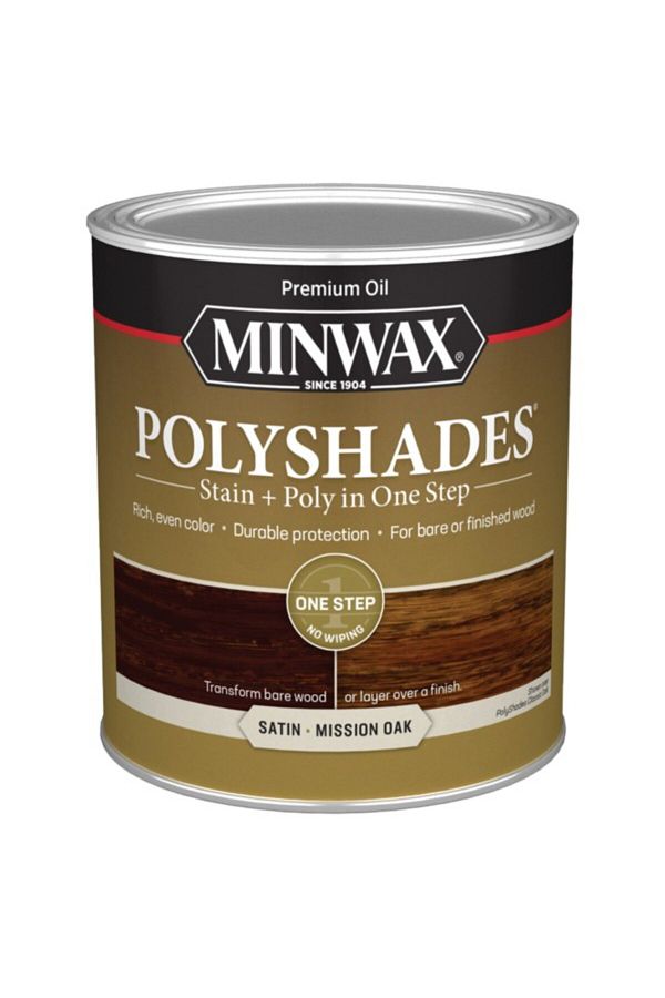 Minwax-PolyShades Stain and Polyurethane in 1 Step with Satin Finish 946ml 1