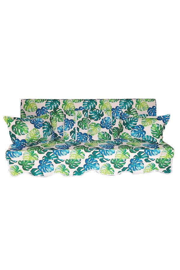 mirzade-Sofa Soft Fabric - 28 Dns Sponge Fig Leaf Swing Cushion 1