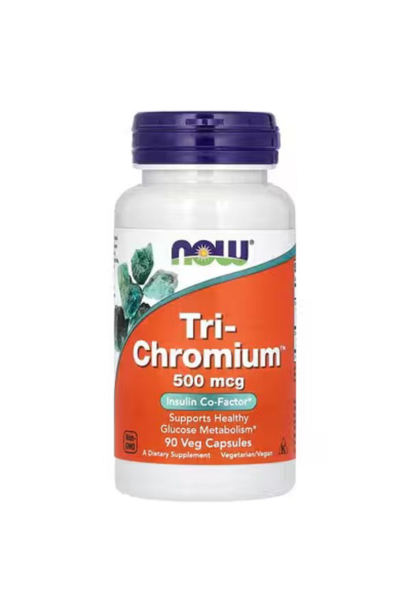 Now Foods-Tri-Chromium 500 mcg 90 Veg Capsules 1