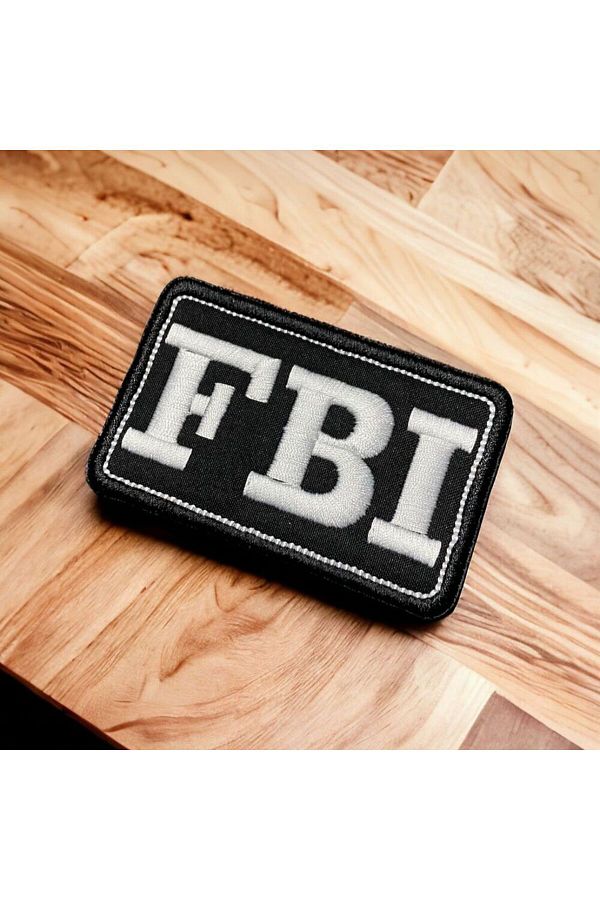 Ex Patch-Fbi Patch Arma 8 X 5 cm 1