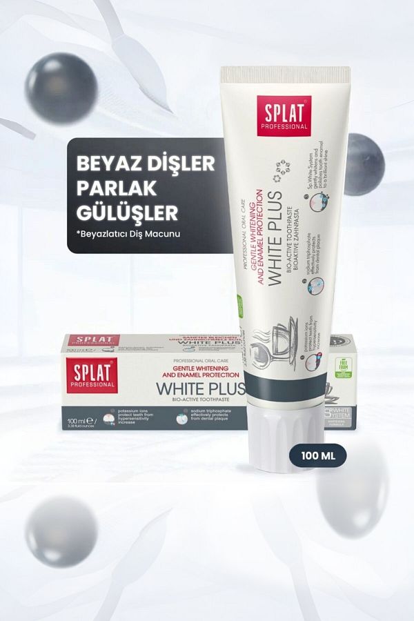 Splat-Professional White Plus 100 ml Enamel Protection and Whitening Toothpaste 1