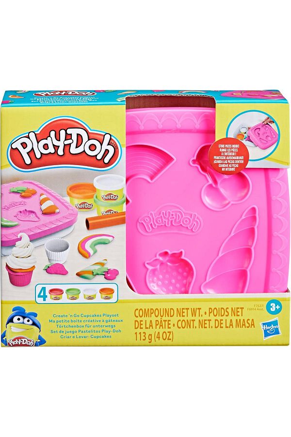 Play Doh-Play-Doh Create and Go Cupcakes F7527/F6914 1