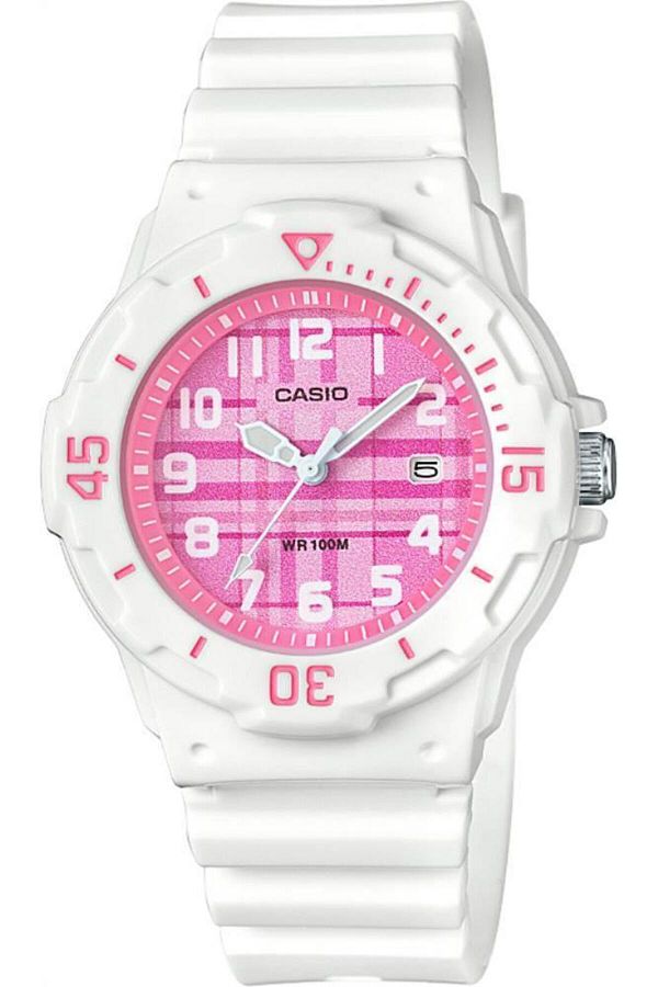 Casio-ساعة يد نسائية Lrw-200h-4cvdf 1