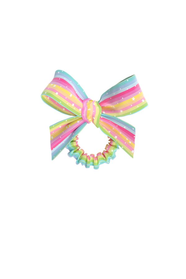 InvisiBooble-Invisibobble Slim Sprunchie - Let's Chase Rainbows Cut Hair Clip 1