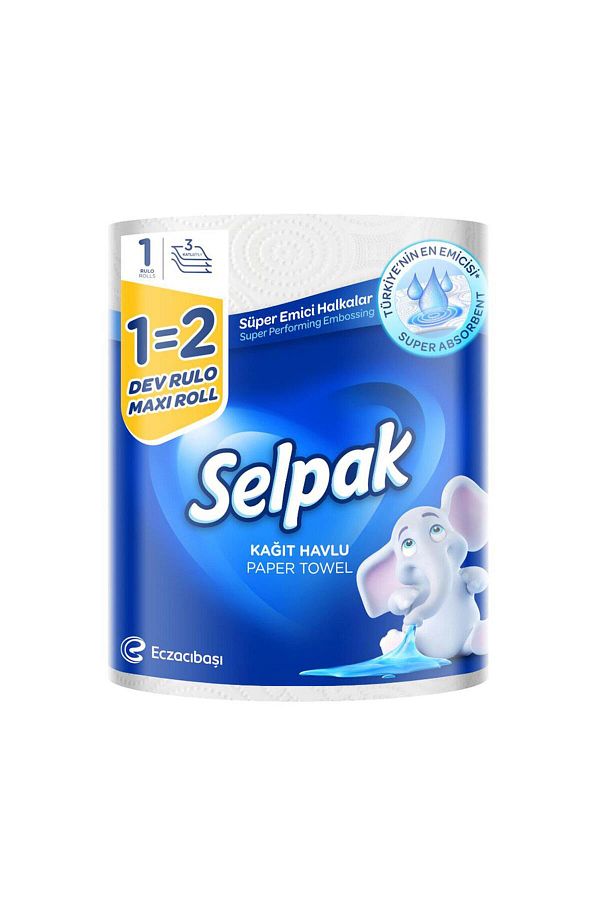 Selpak-1 Towel Giant Roll - Pack of 2 1
