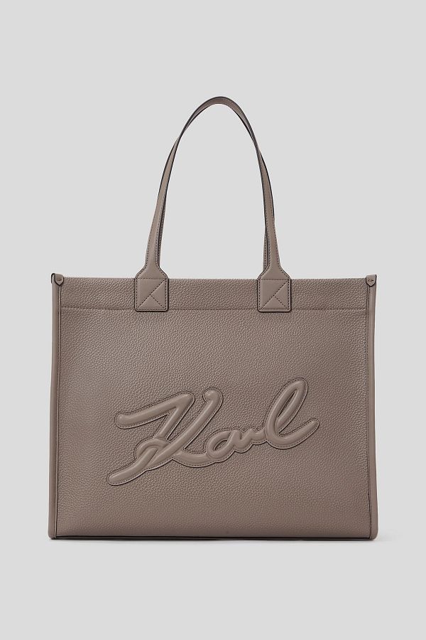 Karl Lagerfeld-Зерниста сумка KSkuare Lg Tote 1