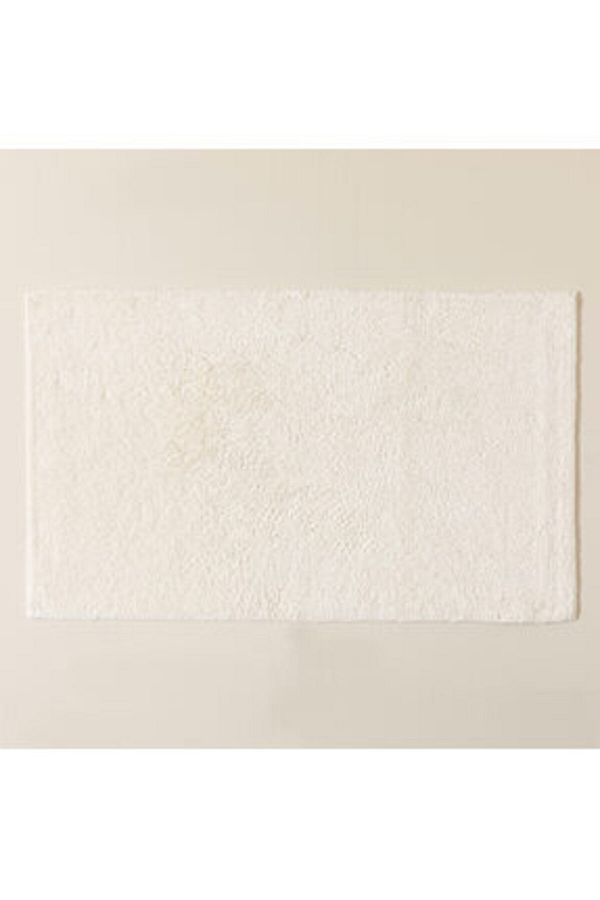 Chakra-Bamboo Solid Bath Mat 70x130 Cm Ecru 1