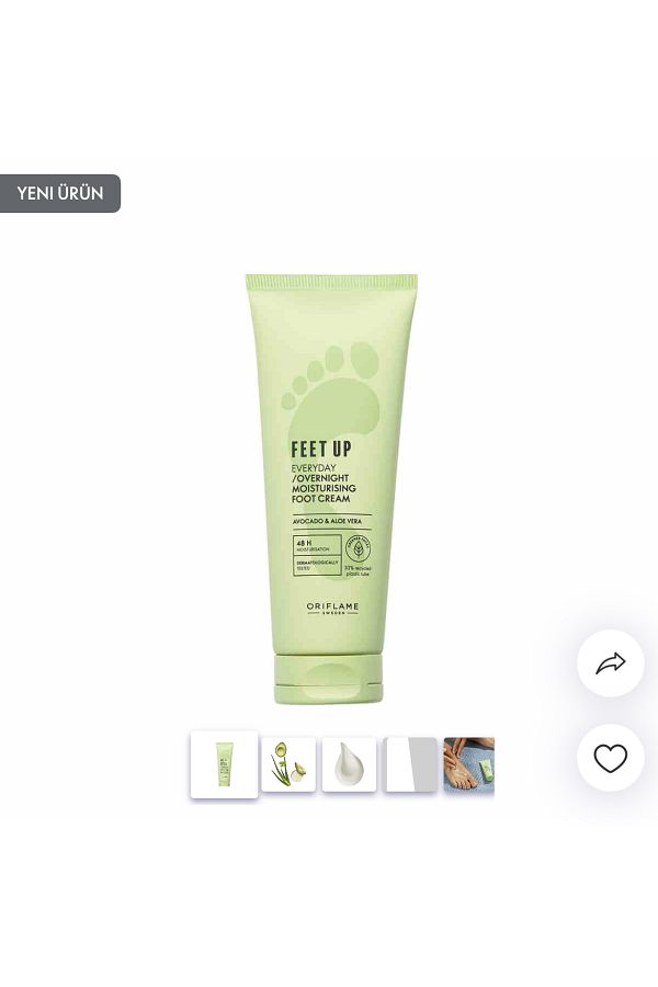 Oriflame-Feet up Everyday Moisturizing Foot Cream 1