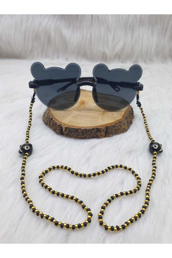 HAPPY HANDMADE-Cat Figure Children's Eyewear Chain Eyewear Strap Eyewear Accessory 1