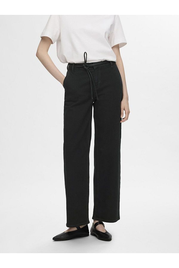 Selected Femme-Wide Fit Jeans Mid Waist 1