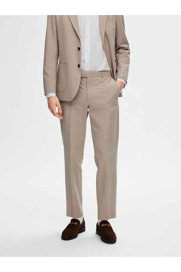 Selected Homme-Anzughose Seersucker 1
