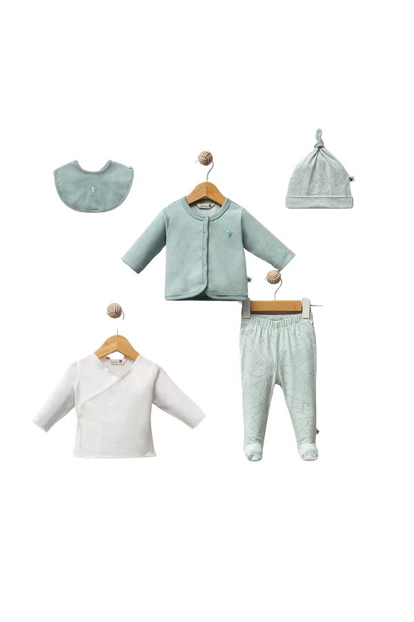 fevien-Tropical Cutie - 5 Pieces Hospital Outlet Green 1