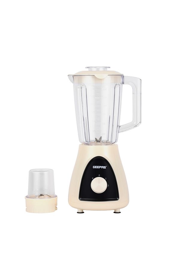 Geepas-2 in 1 Blender - 2 Speed Control with Pulse | Ice Crusher, Chopper, Coffee Grinder 1