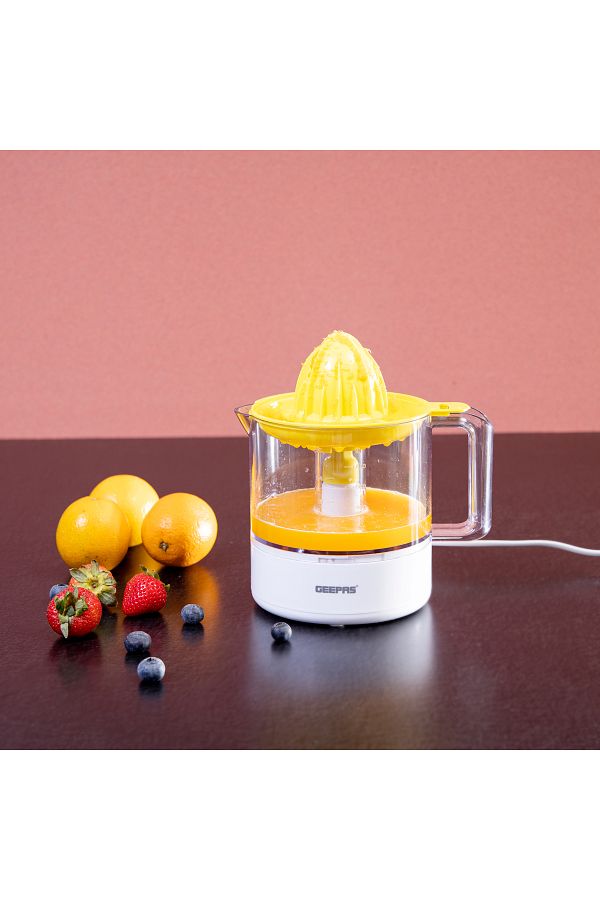 Geepas-GCJ9900 25W Citrus Juicer - Portable 2 Pressing Cone for Quick, Healthy, Nutritious Juices 1