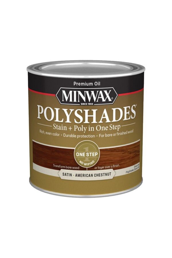 Minwax-PolyShades Stain and Polyurethane in 1 Step with Satin Finish 284ml 1