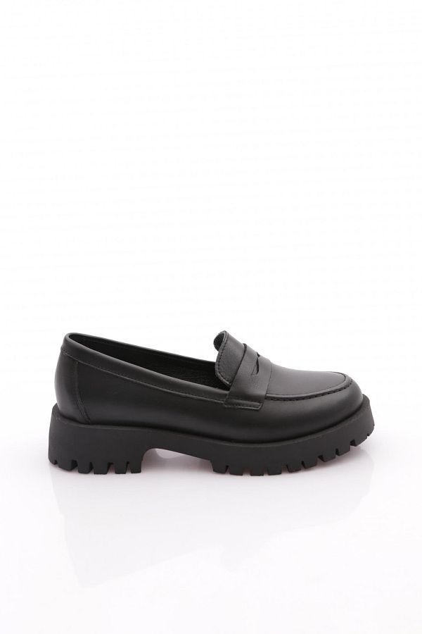 DGN-Γυναικείο Δερμάτινο Loafer 3953841 1
