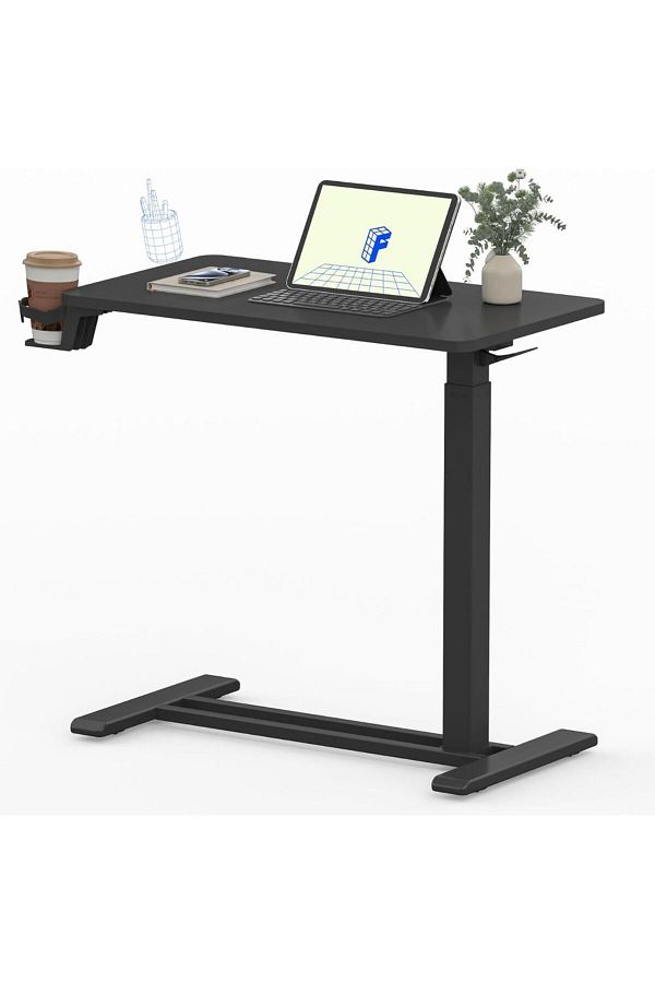 Mahmayi-Flexispot Mobile Standing Desk With Wheels Height Adjustable Perfect For Rolling And Easy Movement 1