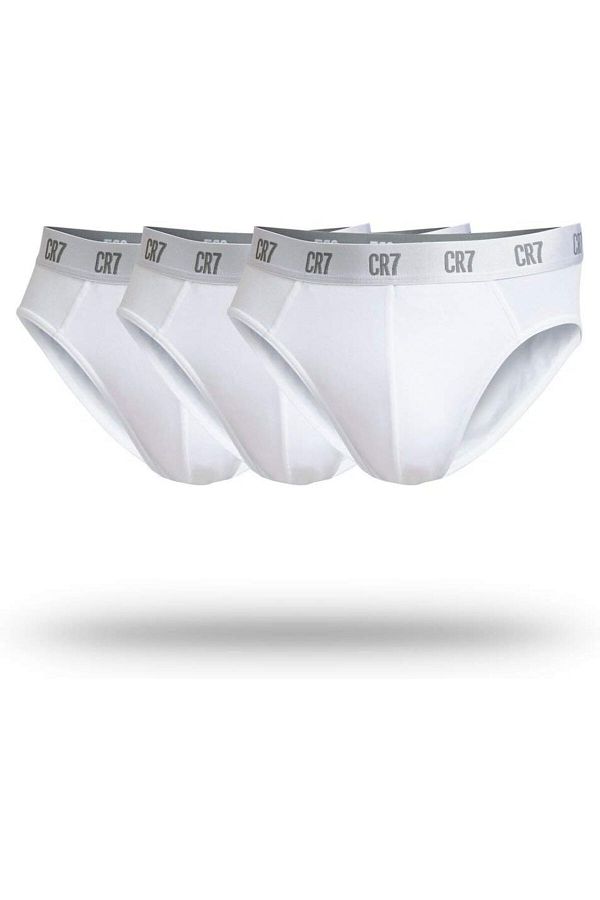 CR7-Mens Main Basic, Brief, 3-pack Pure Cotton 1